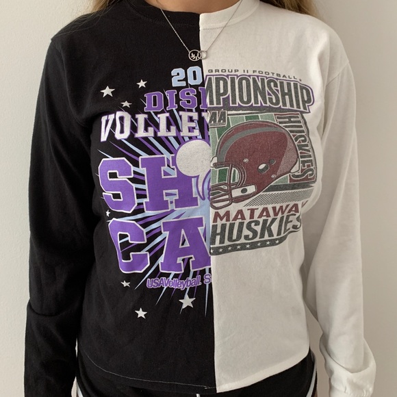 Tops - Half & Half Handmade Top